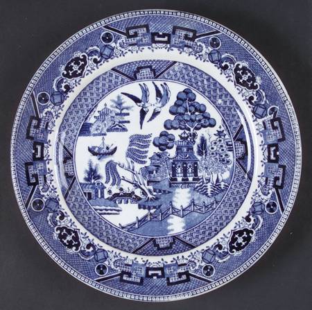 Blue Willow (Non Restaurant, No Trim) Dessert/Pie Plate