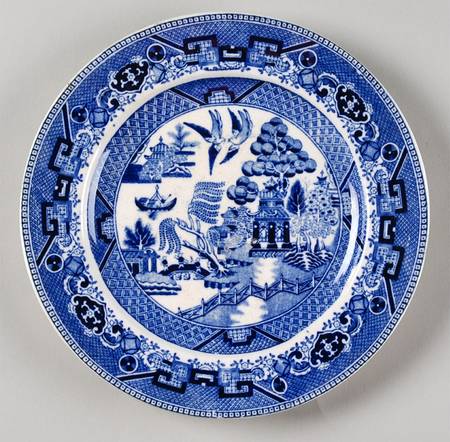Blue Willow (Non Restaurant, No Trim) Dessert/Pie Plate
