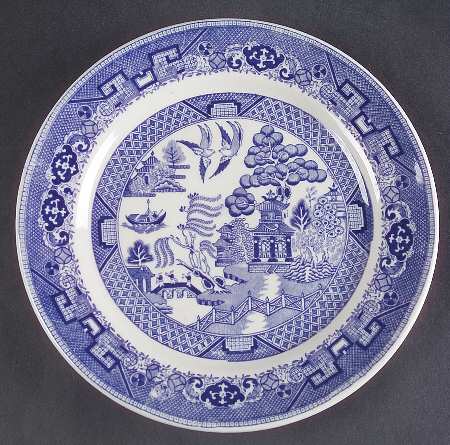 Blue Willow (Restaurant Ware) Luncheon Plate