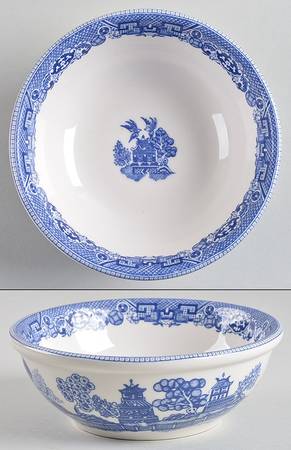 Blue Willow (Restaurant Ware) Coupe Cereal Bowl