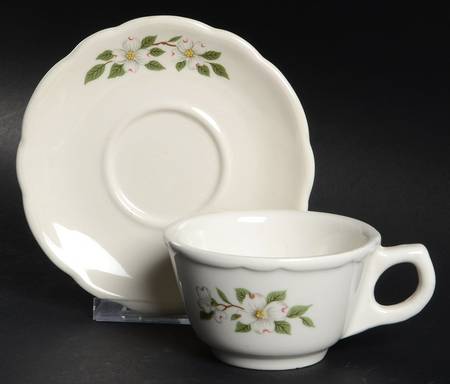 BUF10 Flat Cup & Saucer Set