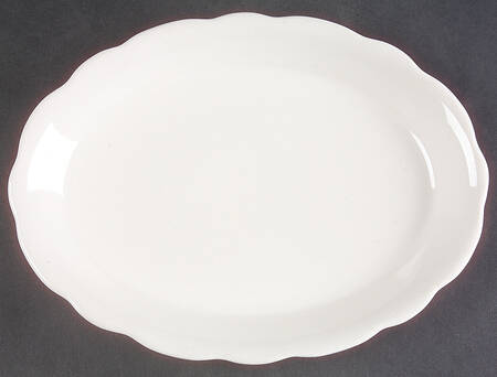 BUF19 11" Oval Serving Platter by Buffalo Pottery