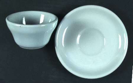 BUF2 Flat Bouillon Cup & Saucer