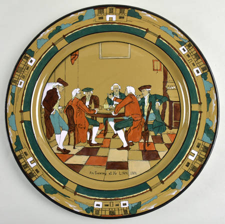Ye Olden Days 13" Chop Plate (Round Platter)