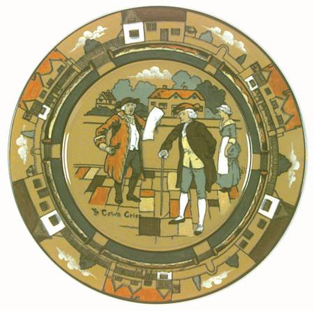 Ye Olden Days Salad Plate