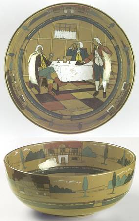 Ye Olden Days Large Fruit Bowl