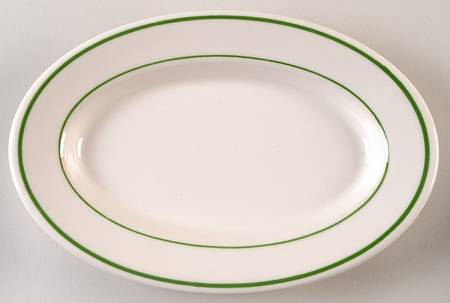 BUF4 9" Oval Plate