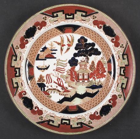 Gaudy Willow by Buffalo Pottery