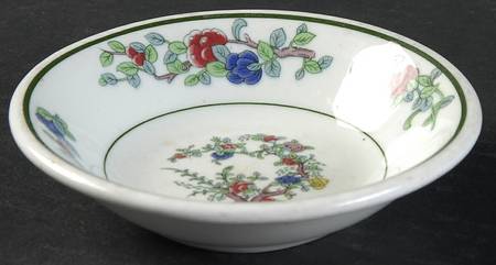 Mandalay (Green Rings) Small Fruit/Dessert (Sauce) Bowl
