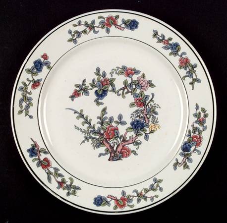 Mandalay (Green Rings) by Buffalo Pottery