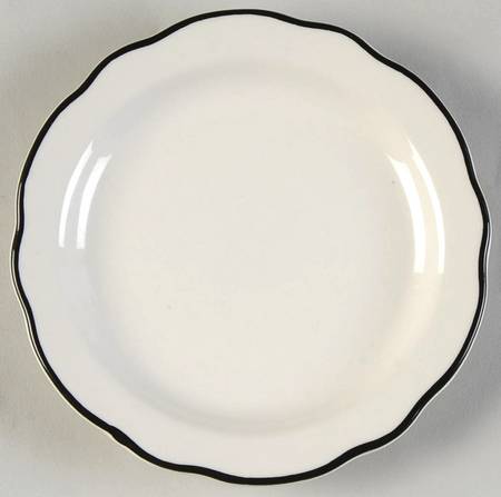 Manhattan Black Small Bread & Butter Plate