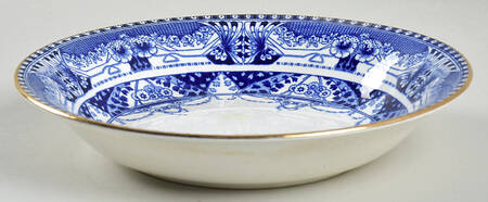 Vienna Blue Coupe Soup Bowl