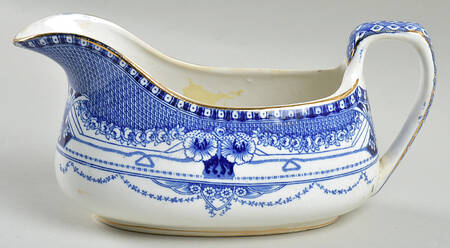 Vienna Blue Gravy Boat