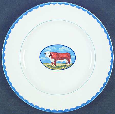 Animal Farm Salad Plate