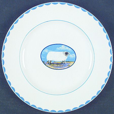 Animal Farm Salad Plate