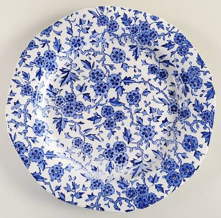 Arden Blue Luncheon Plate