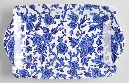 Arden Blue 8" Rectangular Tray