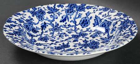 Arden Blue Rim Soup Bowl