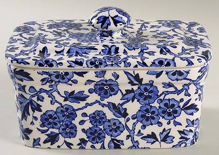 Arden Blue Butter Box & Lid