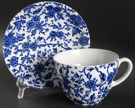 Arden Blue Breakfast Cup & Saucer Set
