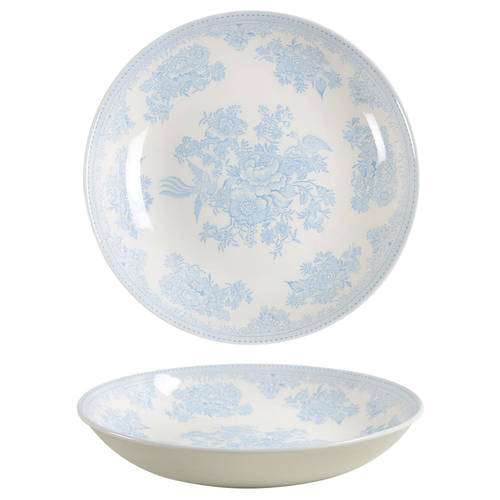 Asiatic Pheasants Blue 9" Individual Pasta Bowl