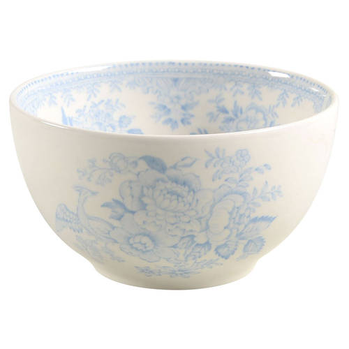 Asiatic Pheasants Blue Open Sugar Bowl
