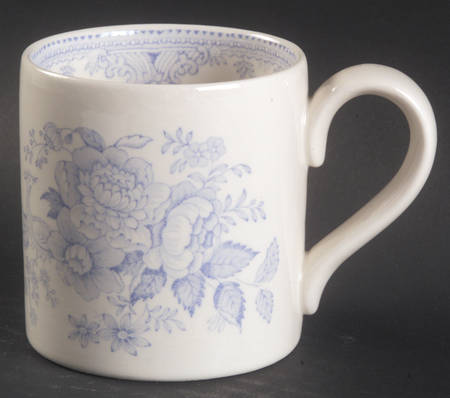 Asiatic Pheasants Blue Mug