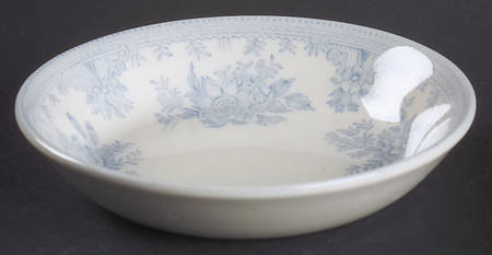 Asiatic Pheasants Blue Fruit/Dessert (Sauce) Bowl