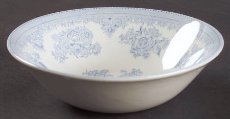 Asiatic Pheasants Blue Coupe Cereal Bowl