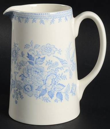 Asiatic Pheasants Blue Medium Tankard Jug