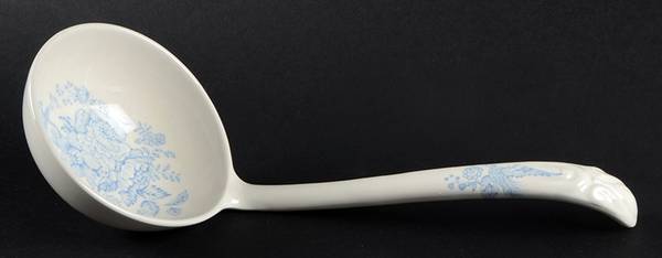 Asiatic Pheasants Blue Tureen Ladle