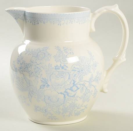 Asiatic Pheasants Blue 5" Etruscan Jug