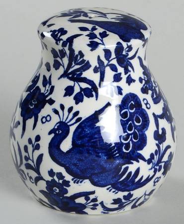 Blue Bird-Regal Peacock Salt Shaker