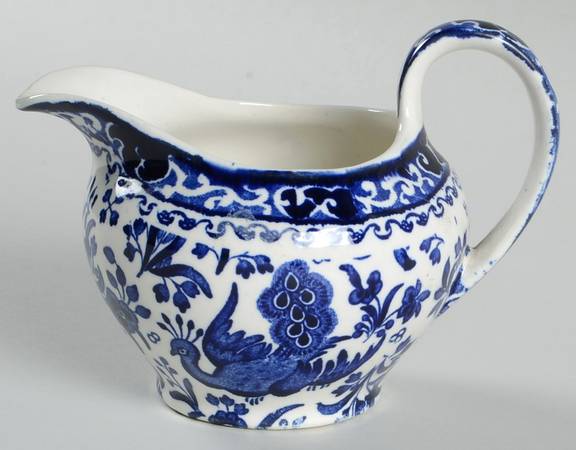Blue Bird-Regal Peacock Creamer