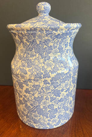 Burgess Chintz 8" Storage Jar & Lid