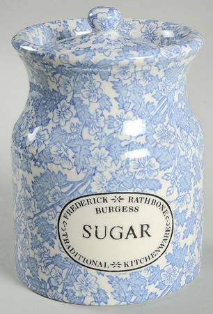 Burgess Chintz Sugar Canister & Lid