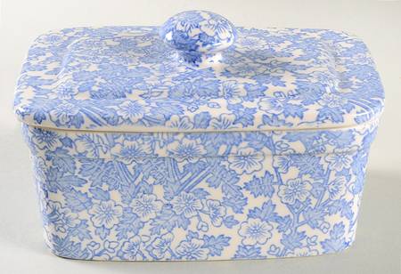 Burgess Chintz Butter Box & Lid