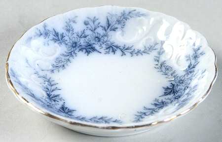 Daisy (Flow Blue) Butter Pat