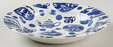 Pictorial Britain Rim Soup Bowl