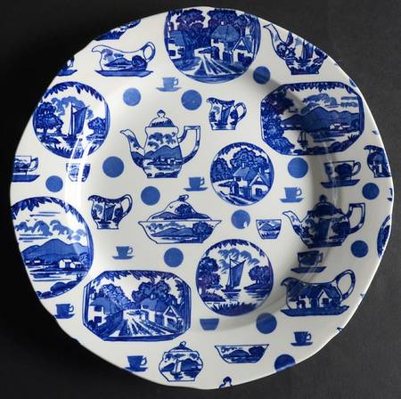 Pictorial Britain Luncheon Plate