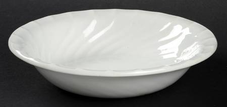 Queen's White Coupe Cereal Bowl