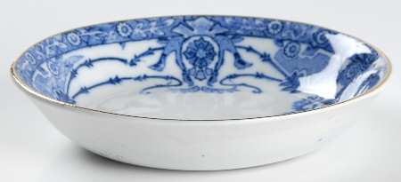 Raleigh (Flow Blue) Fruit/Dessert (Sauce) Bowl