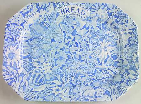 Scilla Blue Bread Tray