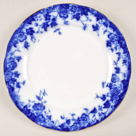Vermont (Flow Blue) Large Dinner Plate
