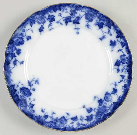 Vermont (Flow Blue) Salad Plate