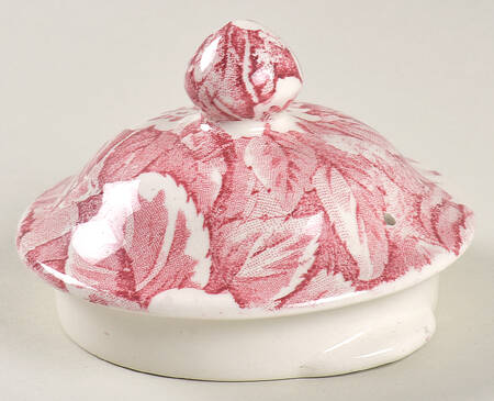 Victorian Chintz Pink Lid for Teapot