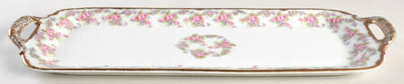 Bridal Wreath Large Sandwich Tray