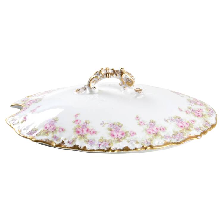 Bridal Wreath Lid for Tureen