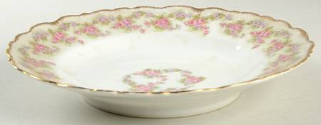 Bridal Wreath Large Rim Soup Bowl