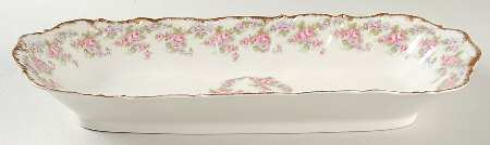 Bridal Wreath 12" Bread Tray